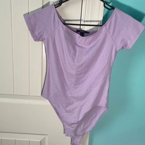 Off the shoulder bodysuit